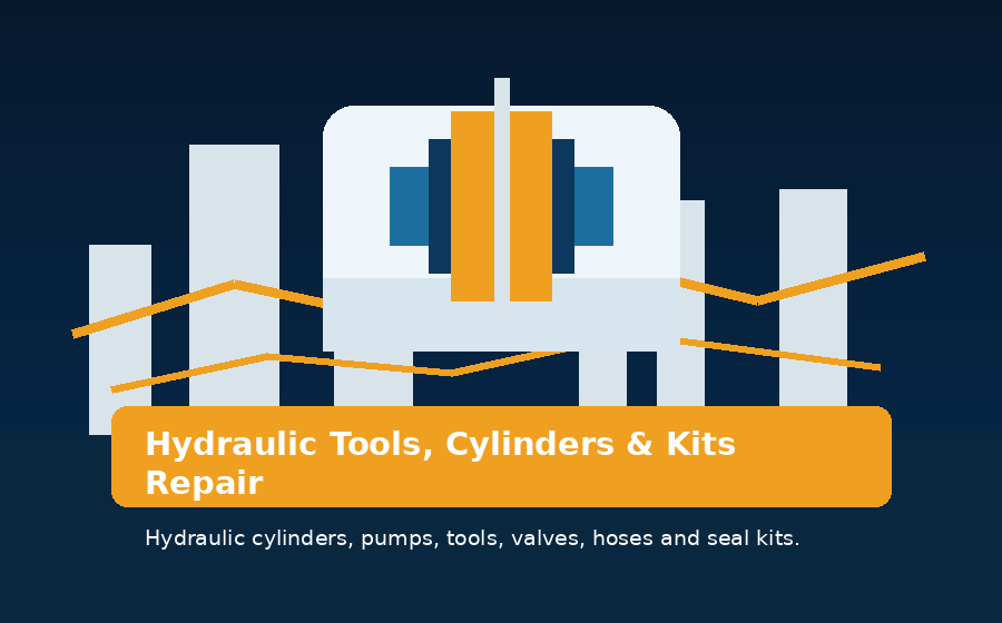 Hydraulic Tools, Cylinders & Repair Kits